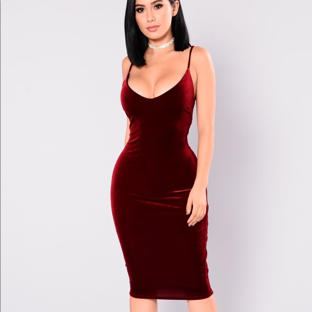 Fashion Nova Midi Dress NWOT
